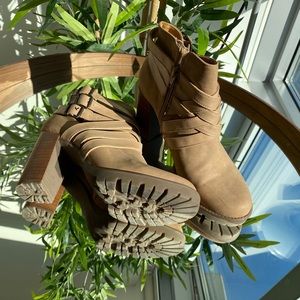 Authentic Leather Boots.